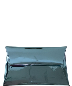 Mirror Metallic Clutch Bag MH080 TUQUOISE